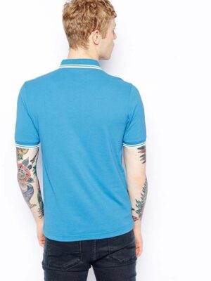 Fred Perry Polo with Twin Tip in Slim Fit