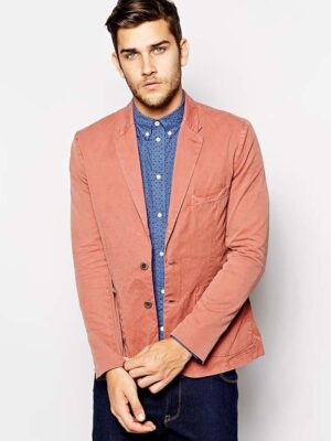 Paul Smith Jeans Blazer in Washed Cotton